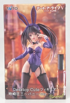 Taito Desktop Cute Figure Date A Live V Kurumi Tokisaki Bunny Ver. Renewal