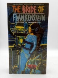 POLAR LIGHTS ALL PLASTIC ASSEMBLY KIT THE BRIDE OF FRANKENSTEIN