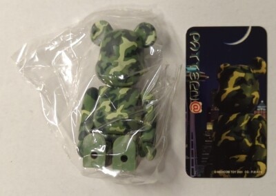 MEDICOMTOY BE@RBRICK PATTERN Camouflage 100% series 2