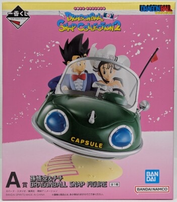 Bandai Spirits Ichiban Kuji Dragon Ball DRAGONBALL SNAP COLLECTION A-Prize Son Goku& Chi-Chi DRAGONBALL SNAP FIGURE 图片 1