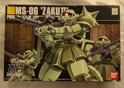 Bandai HGUC 1/144 Mobile Suit Gundam Mass Production Type Zaku 040 Bild 1