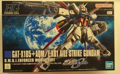 Bandai Spirits HG COSMIC ERA 1/144 Bandai Namco Aile Strike Gundam/8+ notation 171