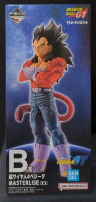 Bandai Spirits Ichiban Kuji Dragon Ball GT B-Prize Super Saiyan 4 Vegeta MASTERLISE gambar 1