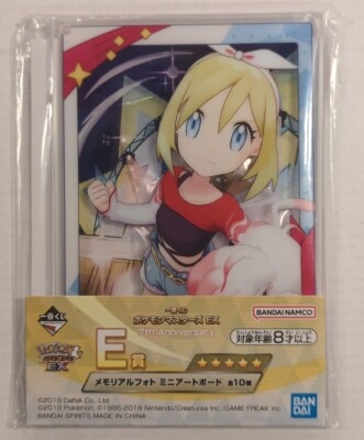 一番くじ ポケットモンスター Pokémon Masters EX 7th Anniversary E賞 カイ メモリアルフォトミニアートボード