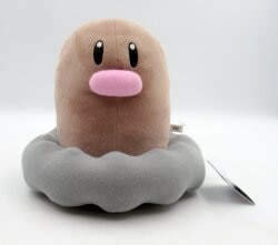 Bandai Spirits Mofugutto Plush Toy Diglett and Seadiguda Pokemon Diglett