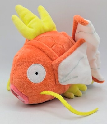 Bandai Spirits Plush Toys Magikarp, Kaiden, and Sharitatsu (Slender Form) Magikarp