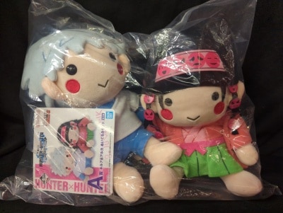 Bandai Spirits Ichiban Kuji Hunter x Hunter ZAOLDYECK FAMILY A-Prize Killua & Alluka Plush Set