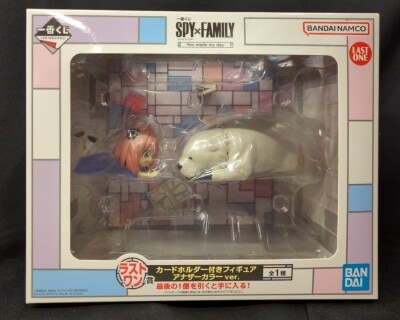 Bandai Spirits Ichiban Kuji SPY×FAMILY You made my day Last One Prize Figure with Card Holder Another Color Ver. รูปภาพ 1