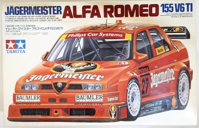 Tamiya 1/24 Sports Car series No. 148 Jagermeister Alfa Romeo 155 V6TI 24148 이미지 1