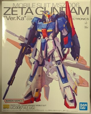 BANDAI SPIRITS MG 1/100 Mobile Suit Zeta Gundam Ver.Ka Bild 1