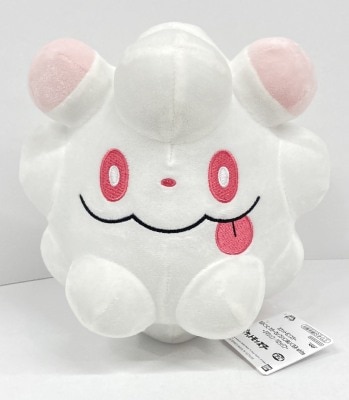 Bandai Spirits Mofugutto Color Selection Plush Toy White Kumashun & Peropuff Pokemon Peropuff