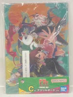 Bandai Spirits Ichiban Kuji TV Anime Dandadan Overwhelming Kaiki, Assault! C-Prize Meeting Acrylic Board 画像 1