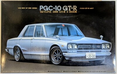 Fujimi Mokei 1/24 inch Up Dizku series PGC10 Hakosuka GTR 4 Door 3