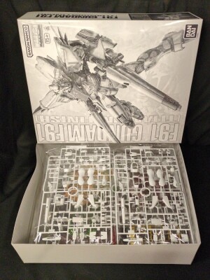 BANDAI SPIRITS MG 1/100 Bandai Namco version Gundam F91 Ver.2.0 [Titanium Finish] imagen 1