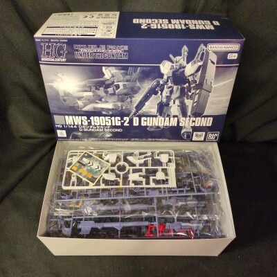 Bandai Spirits HG 1/144 double Fake Under the Gundam D Gundam Second