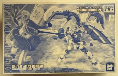 Bandai HG 1/144 Mobile Suit Gundam Thunderbolt Atlas Gundam (GUNDAM THUNDERBOLT BANDIT FLOWER Ver.) รูปภาพ 1
