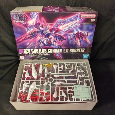 Bandai Spirits HG AFTER COLONY 1/144 Mobile Suit Gundam Wing G-UNIT Gundam LO booster 图片 1