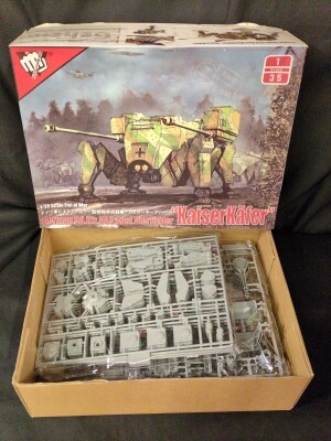 Rocket Models 1/35 Fist of War German Biela Husler Type Special Infantry Tank `Kaiser Kiefer` UA35004 이미지 1