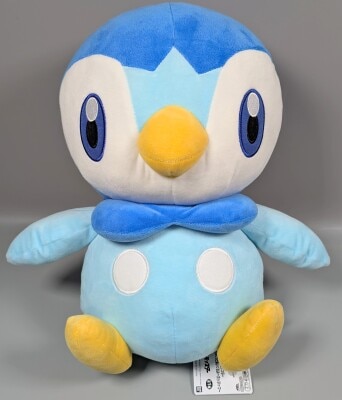 Bandai Spirits Super Mofugu Plush Toy Piplup Pokemon Piplup