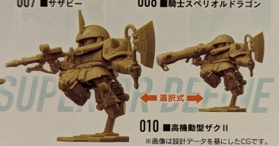 Bandai Namco Gundam Superior Define No.02 Mobile Suit Gundam High Mobility Type Zaku 010 imagen 1