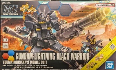 BANDAI SPIRITS HG BUILD FIGHTERS 1/144 Bandai Namco Gundam Lightning Black Warrior 061