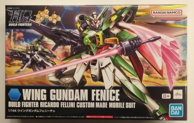 BANDAI SPIRITS HG BUILD FIGHTERS 1/144 Gundam Build Fighters Wing Gundam Fenice 006