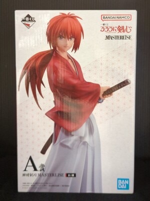 Bandai Spirits Ichiban Kuji Rurouni Kenshin (Samurai X) Meiji Swordsman Romantic Story A-Prize Himura Kenshin MASTERLISE image 1
