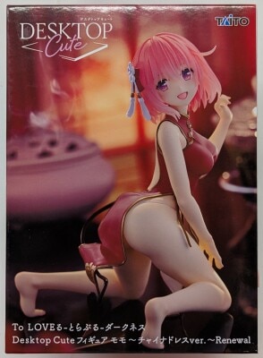 Taito Desktop Cute Figure Momo China Dress Ver. Renewal