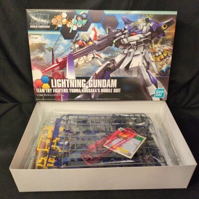 BANDAI SPIRITS HG BUILD FIGHTERS 1/144 Bandai Spirits Lightning Gundam 020