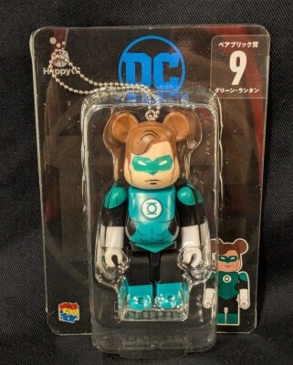 Sunny Side Up Happy Kuji DC BE @ RBRICK Bearbrick (Be@rbrick) Award 09 green Lantern gambar 1