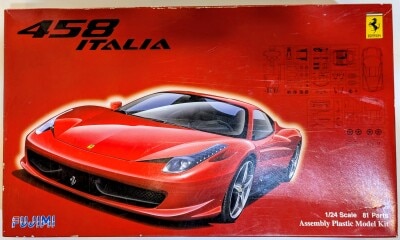 Fujimi Mokei 1/24 Real Sports Car RS-81 Ferrari 458 123820