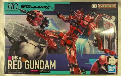 BANDAISPIRITS HG 1/144 Mobile Suit Gundam GQuuuuuuX Red Gundam 4 gambar 1