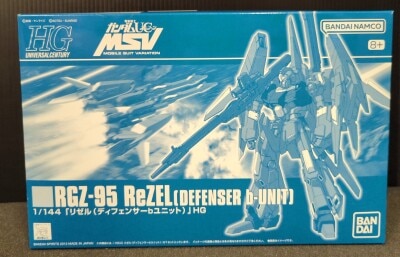 BANDAI SPIRITS HGUC 1/144 Bandai Namco ReZEL (Defender b unit)