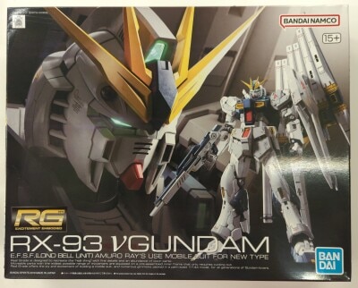 BANDAI SPIRITS RG 1/144 Mobile Suit Gundam: Char's Counterattack ν (Nu) Gundam / + notation 32