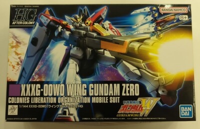 Bandai Spirits HG AFTER COLONY 1/144 Bandai Namco Wing Gundam Zero/8+ notation 174 gambar 1