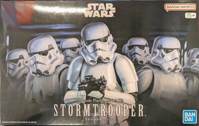 Bandai Namco Plastic Model Kit STORMTROOPER 1/12 Scale gambar 1