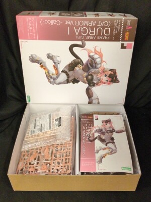 Kotobukiya - Frame Arms Girl Durga I <cat armor="" ver.="" -calico-=""> with "Another Color body" </cat>