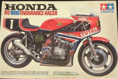 Tamiya 1/12 Motorcycle series Honda RS1000 Endurance Racer 14 gambar 1