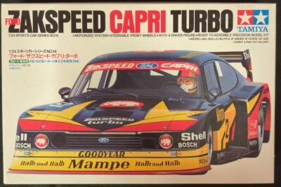 Tamiya 1/24 Sports Car series No.14 Ford Zakspeed Capri Turbo 24014 gambar 1