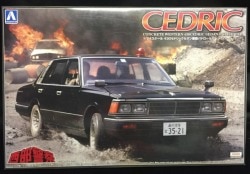 Aoshima Bunka Kyozaisha 1/24 Seibu Keisatsu series 430 Cedric Sedan Undercover Patrol Car 10 imagen 1