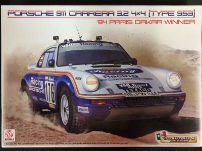 BEEMAX 1/24 BEEMAX Porsche 911 Carrera 3.2 4x4 (Type 953) 1984 Paris-Dakar Rally Winner 이미지 1