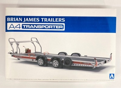 Aoshima 1/24 The Tuned Parts Brian James Trailers A4 Transporter SP รูปภาพ 1
