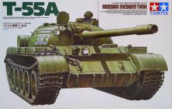 Tamiya 1/35 Miniature No. 257 Soviet Tank T-55A 35257