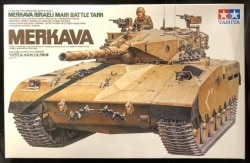 Tamiya 1/35 Military Miniature series No.12 Israeli Merkava Main Battle Tank 35127 imagen 1