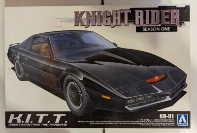 Aoshima 1/24 Movie Mecha series Knight Rider Knight 2000 KITT Season I KR-01 image 1