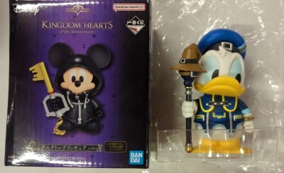 Bandai Spirits Ichiban Kuji Kingdom Hearts 25th Anniversary C-Prize: Donald Duck Desktop Figure รูปภาพ 1