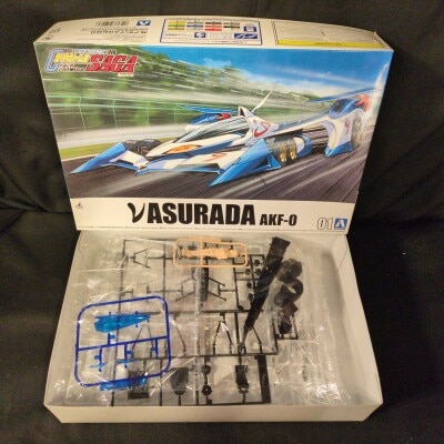 Aoshima 1/24 scale ν Asurada AKF-0 01 image 1