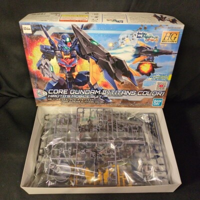 Bandai Spirits HG 1/144 Gundam Build Divers Battlogue Core Gundam II (Titans Color) 043 รูปภาพ 1