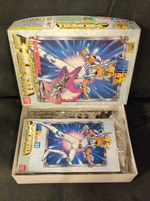 Bandai Cloth Disassembly and Plastic Model Masami Kurumada New Saint Cygnus Blue Letters 33