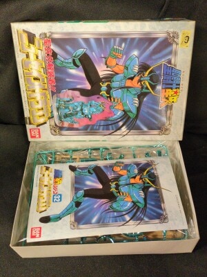 Bandai Saint Cloth Disassembly!!/ Plastic Model Saint Seiya New Saint Dragon Blue Letters 32 รูปภาพ 1